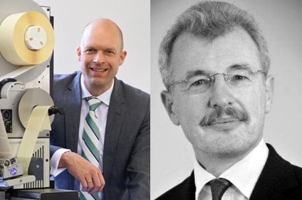 Dr. Marcus Korthäuer, Geschäftsführer der Espera-Werke GmbH in Duisburg, und Ronald Seidelman, Geschäftsführer der Bonatrans Group GmbH, die seit 2014 die Holding der GHH Gutehoffnungshütte Radsatz GmbH ist.